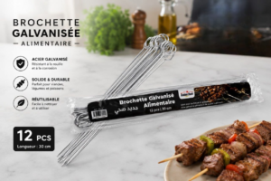 Brochettes galvanisées