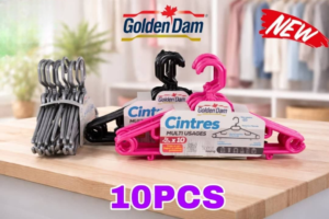 Cintres plastiques 10pcs