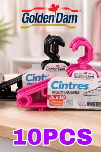 Cintres plastiques 10pcs