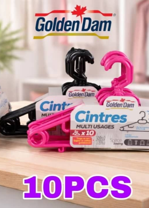 Cintres plastiques 10pcs
